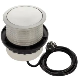 Výsuvná elektrická zásuvka TETRABOX FRENCH 4x 230V  / Hliník