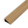 Těsnící lišta Dub Kamenný je vyrobena předním výrobcem KRONOSPAN.
Těsnící lišty jsou ideální pro funkční spojení mezi pracovní deskou a zástěnou (případně i s obyčejnou stěnou), se kterými barevně ladí.
Těsnící lištu nabízíme ve standardní délce 4200 mm.