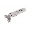 Součástí závěsu je také podložka o výšce 0 mm. Používá se u dveří, kde se klika nepoužívá pro tzv. systém PUSH.Celokovový závěs, poniklovaný pro hliníkové dveřeTřícestné nastavení přední částiPohodlné nastavení hloubky pomocí šroubovákuMontáž a demontáž dveří na karoserii bez použití nářadíPoužití na úzkém hliníkovém rámu dveří3D nastavitelná podložka