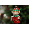 Designová ozdoba na vánoční stromek z plastu s motivem skřítka.
Velikost dekorace:
Výška: 120 mm
Šířka: 60 mm
Tloušťka: 40 mm