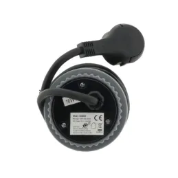 Stolní nabíjecí zásuvka COMPACT 1x230V + USB nabíjení / Hliník