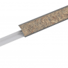 Těsnicí lišta WAP Granite Galizia šedobéžová.
Těsnicí lišty jsou ideální pro funkční spojení pracovní desky a zástěny (nebo i s hladkou stěnou), se kterou barevně ladí.
Těsnicí lišta je k dispozici ve standardní délce 4100 mm.