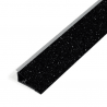 Černý lesklý těsnicí pásek Andromeda vyrábí přední výrobce KRONOSPAN.
Těsnicí lišty jsou ideální pro funkční spojení pracovní desky a zástěry (nebo i s hladkou stěnou), se kterou barevně ladí.
Těsnicí pás je k dispozici ve standardní délce 4200 mm.