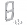 Podložka pod věšák DELUXE se používá v případě, že ve skříni není k dispozici celá šířka, po otevření a použití podložky se věšák posune a lze jej sklopit. Používá se v případě, že dveře zasahují do otvoru, ve kterém je umístěn věšák, nebo pokud je skříňka otevíratelná a panty znemožňují sklopení věšáku.
Posunutí je 20 mm
Cena je za pár - 2 kusy