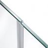 Těsnicí profil pro sprchové dveře se sklem o tloušťce 6-8 mm.Délka profilu je 2500 mm a lze jej podle potřeby zkrátit.Barva je transparentní a je vyroben z plastu.