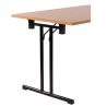Jednoduchá skládací konstrukce stolu pro rozměr desky 1200 x 600 mm. Nastavení výšky je +/- 5 mm
Cena je uvedena za pár - 2ks nohou