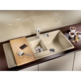 Keramický dřez Blanco ZIA 6 S / Bílá soft