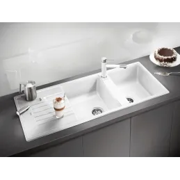 Kameninový dřez Blanco ZIA 8 S / Šedá vulkán