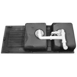 Kameninový dřez Blanco ZIA 8 S / Šedá vulkán