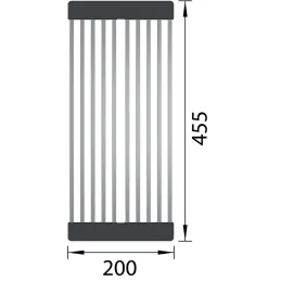 Kameninový dřez Blanco ADIRA 45 S s excentrem / Černá