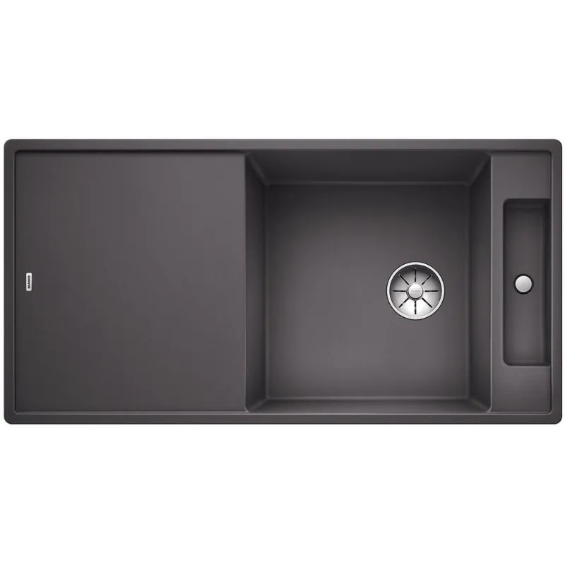 Kameninový dřez Blanco AXIA III XL 6 S s excentrem / Šedá skála