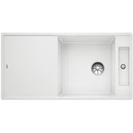 Kameninový dřez Blanco AXIA III XL 6 S s excentrem / Bílá