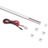 Hledáte osvětlení, které je funkční, stylové a dokonale vyhovuje vašim potřebám? Představujeme vám hliníkový pásek PYXIS LED Strip Moulded - ideální výrobek pro osvětlení kuchyní, chodeb, šaten a dalších prostor, kde potřebujete rovnoměrné a elegantní světlo. Největší výhodou je, že lištu můžete řezat přímo LED páskem a krytkou a ušetřit tak spoustu času . Po nařezání pouze zasunete konektor s kabelem do pásku , který připojíte k LED transformátoru, a tím okamžitě začnete světlo používat.
Tento výrobek není jen obyčejné LED světlo. Je kombinací precizního designu, vysoké kvality a praktičnosti, což přináší mnoho výhod:
1. Dokonalé osvětlení s přirozenou barvou světla (4 000 K) nebo teplou bílou (2 700 K).
Máte na výběr ze 2 typů barvy světla, a to se 4 000K nebo 2 700K, které poskytuje přirozený bílý odstín, jenž je ideální pro každodenní použití. Ať už osvětlujete kuchyňskou linku, šatní skříň nebo chodbu, toto světlo vytvoří příjemnou atmosféru a zajistí, že vše uvidíte ve skutečných barvách.
2. Flexibilní délka - přizpůsobte osvětlení přesně svým potřebám
Lišta je dlouhá 2,9 metru, ale můžete ji snadno zkrátit nebo spojit na libovolnou délku. Už žádné kompromisy - osvětlete přesně to, co potřebujete, bez zbytečných omezení.
3. Diskrétní a plně integrovaná montáž
Lišta je navržena tak, aby ji bylo možné vyfrézovat přímo do povrchu nábytku. Po instalaci zůstává plně integrovaná a nenápadná, což znamená, že dokonale zapadne do každého interiéru. Ideální řešení pro moderní a minimalistický design.
4. Antireflexní krytka pro rovnoměrné a příjemné světlo
Díky speciálnímu difuzoru je světlo homogenní a měkké, bez nepříjemného oslnění. Víčko umožňuje umístit světlo buď přímo, nebo pod mírným úhlem, aby nedocházelo k oslnění.
5. Snadná instalace a praktické příslušenství
Součástí dodávky je: - svítidlo pro světelné zdroje, které je součástí dodávky:
- LED profil s LED páskem v dané barvě
- Krytka s 1,5metrovým kabelem a konektorem Miniled,
- 4 upevňovací klipy pro snadnou instalaci,
- Dekorativní kryt pro dotvoření vzhledu svítidla.
Vše je navrženo tak, aby byla instalace co nejrychlejší a nejjednodušší.
6. Odolný materiál a luxusní vzhled
Lišta je vyrobena z vysoce kvalitního hliníku a plastu s matně stříbrnou eloxovanou povrchovou úpravou. Toto provedení nejenže vypadá prvotřídně, ale také zaručuje dlouhou životnost a odolnost proti opotřebení.
7. Bezpečný a účinný výkon při 24 V DC
Tyč pracuje při bezpečném napětí 24 V DC, které zaručuje nízkou spotřebu energie a vysokou účinnost. K provozu je zapotřebí měnič LED (není součástí dodávky).