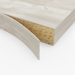 ABS hrana k pracovní desce...