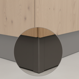 Rohová spojka pro sokl 90°...