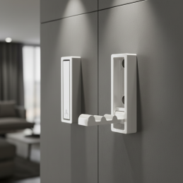 Věšák výklopný TOREO / Bílý...