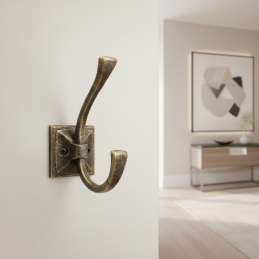 Věšák MALAGA / Staromosazná