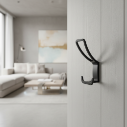 Věšák TANIA XL / Černý matný