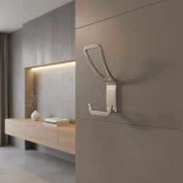 Věšák TANIA XL / Broušený nikl