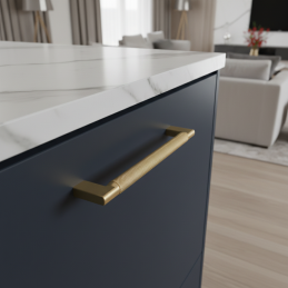 Úchytka INDUST / Zlatá leštěná