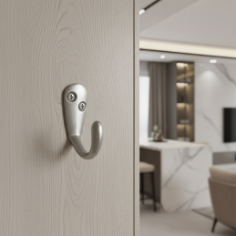 Věšák LARRA S / Matný chrom