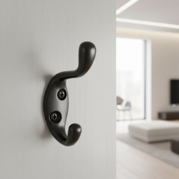 Věšák LARRA L / Černá matná