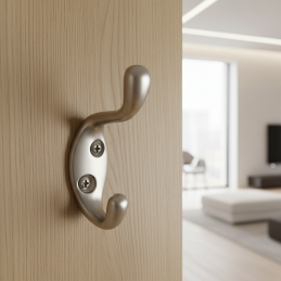 Věšák LARRA L / Nikl satén