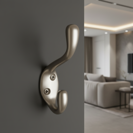 Věšák LARRA XL / Nikl satén