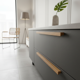 Dřevěná úchytka GILAN / Dub...