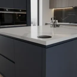 Výsuvná elektrická zásuvka ASTRA FRANCOUZSKÁ 3x230V + 2x USB nabíjení / Černá