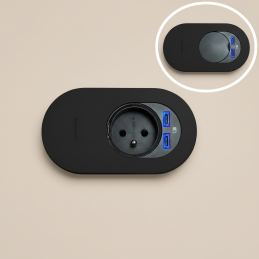 Elektrická zásuvka ORBIT 1x...