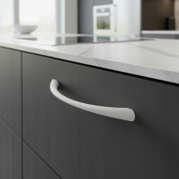 Úchytka Borneo / Bílá matná