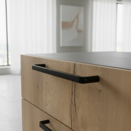 Úchytka BRISA / Černá matná