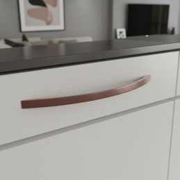 Úchytka EMILIO / Bordová matná