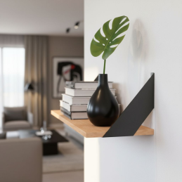 Držák police MARCOS / Černá