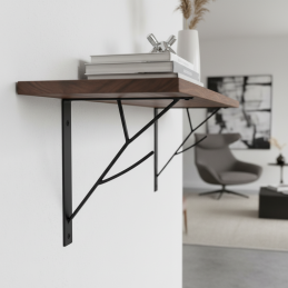 Držák police FOREST / Černá