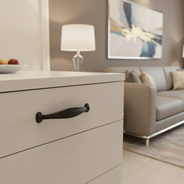 Úchytka RHEA / Černá matná