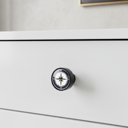 Dřevěná úchytka knopka...