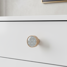 Dřevěná úchytka knopka...