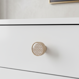 Dřevěná úchytka knopka...