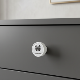 Dřevěná úchytka knopka...