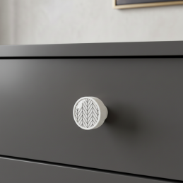 Dřevěná úchytka knopka...