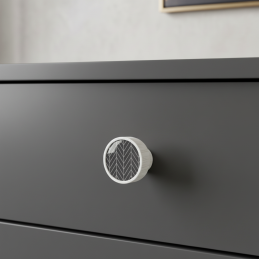 Dřevěná úchytka knopka...