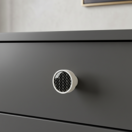 Dřevěná úchytka knopka...