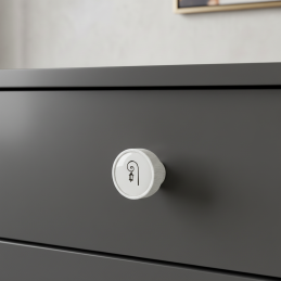 Dřevěná úchytka knopka...