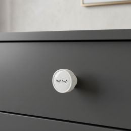 Dřevěná úchytka knopka...