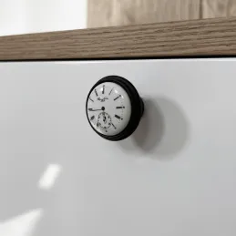 Úchytka knopka VIAMO CLOCK / Černá
