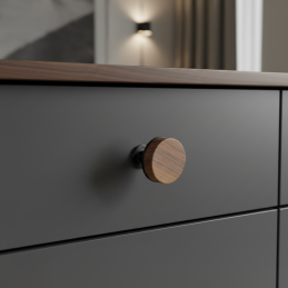 Dřevěná úchytka knopka SOHO...