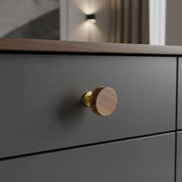 Dřevěná úchytka knopka SOHO...