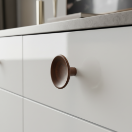 Dřevěná knopka RENO / Ořech...